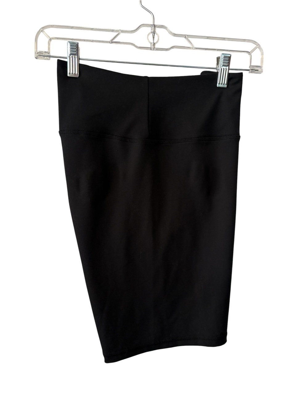 Jockey Black High-Waist Athletic Shorts